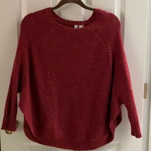 Anthropology Moth Poncho/pullover sweater